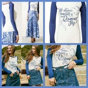 Spell Designs We Dance Beneath Stars Raglan T MED
